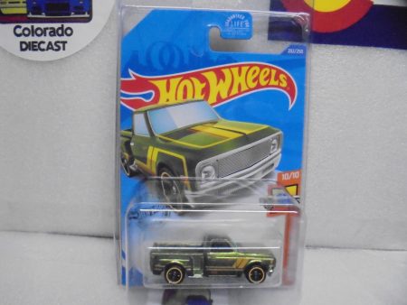 2020 HOT WHEELS SUPER TREASURE HUNT GREEN  69 CHEVY PICKUP Sale