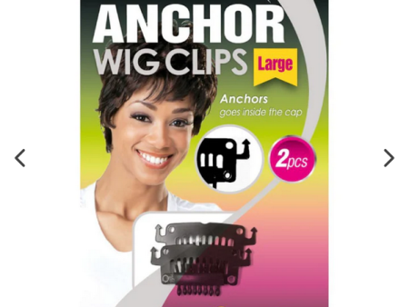 M&M Qfitt Anchor Wig Clips 2PC Single MM1112 For Discount