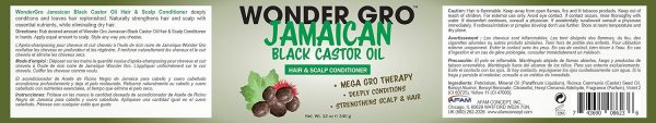 Wondergro Jamaican Black Castor Oil 12 oz on Sale