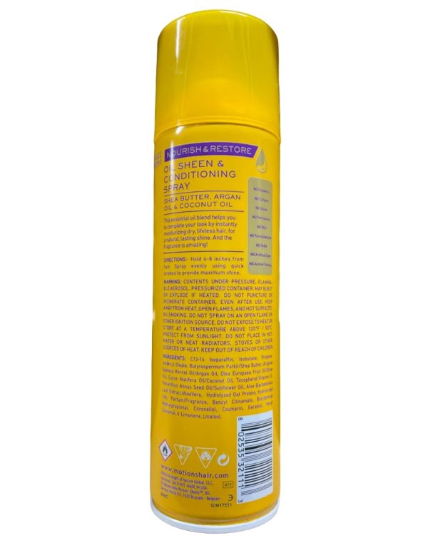 Motions Oil Sheen & Conditioning Spray 11.25 oz Supply