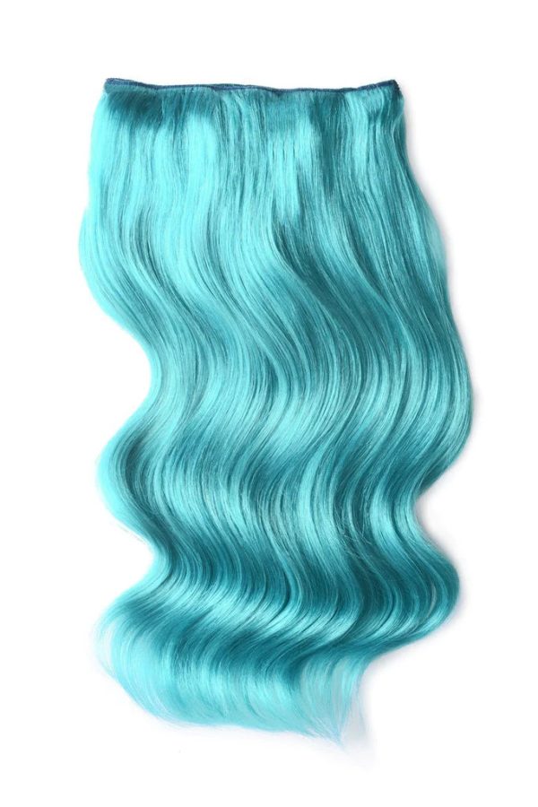 Euro Hair Remi I-Tip 22  Turquoise Online Hot Sale