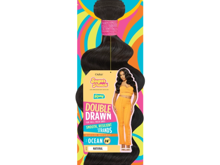 Sugar Punch Ocean 10  Double Drawn Remy Hair Extensions Cheap