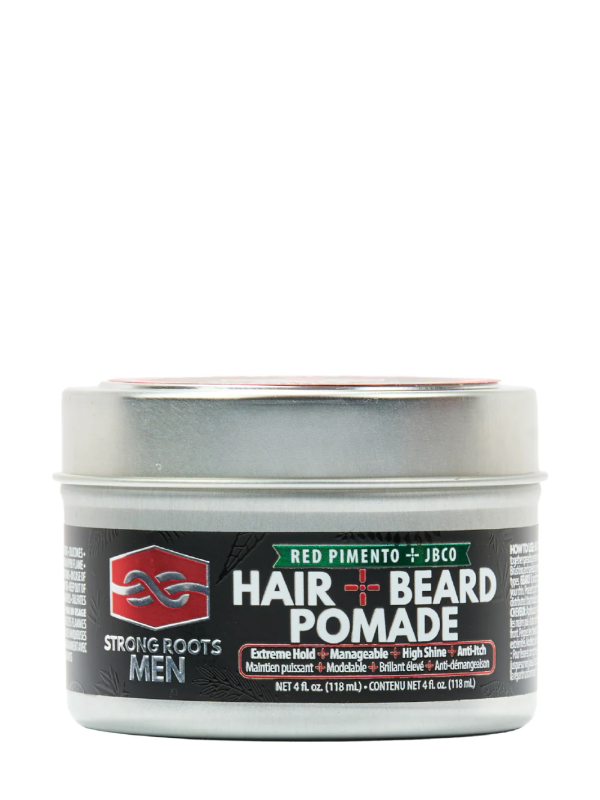 Tropic Isle Living Strong Roots Men Hair+Beard Pomade 4 oz MSR12P Online now