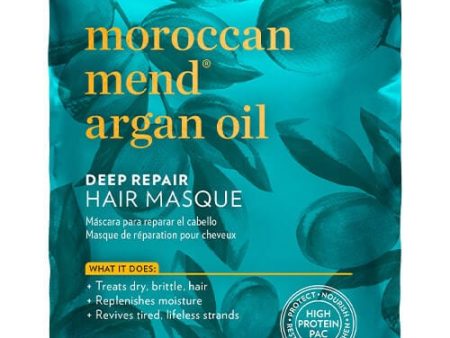 Hi Pro Pac Moroccan Mend Argan Oil Deep Repair Hair Masque Packet 1.75 oz Fashion