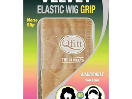 Qfitt Velvet Elastic Wig Grip #5059 Beige For Discount