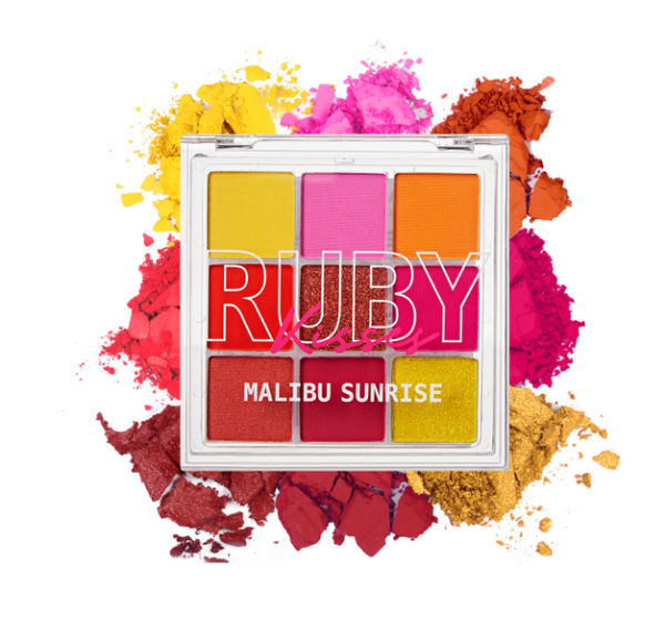 Ruby Kisses Makeup Palette Malibu Sunrise Single RMPS18 Discount