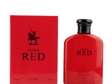 DOUBLE RED EAU DE TOILETTE SPRAY 3.3OZ Hot on Sale