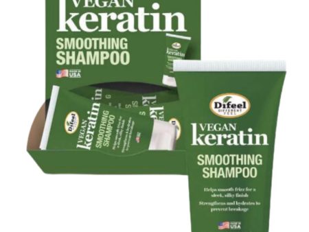 Difeel Vegan Keratin Smoothing Shampoo 2.5 oz Fashion