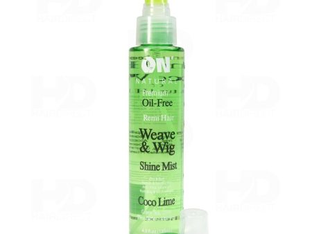 Organic Natural Shine Mist 4.5 oz- Coco-Lime 7005 For Cheap