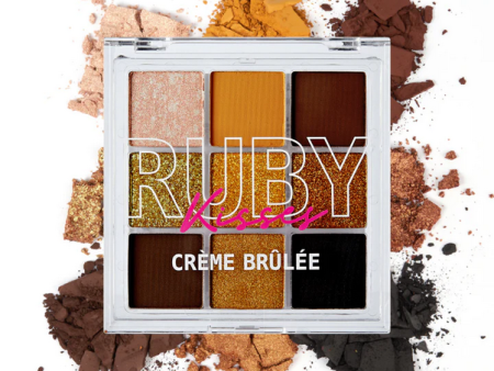 Ruby Kisses Makeup Palette Creme Brulee Single RMPS16 Discount