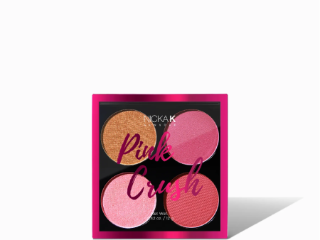 Nicka K New York Pink Crush Blush and Highlighter Palette FL0401 For Sale