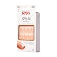 Kiss Salon Acrylic French Nails Bonjour KSA15 on Sale