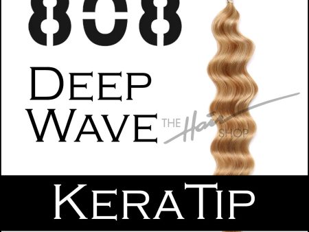 808 Keratip (U-Tip) Deep Wave 22  For Sale