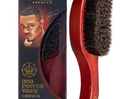 Red Power Wave Curved Club Brush For Sale