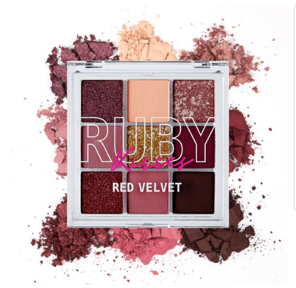 Ruby Kisses Makeup Palette Red Velvet Single RMPS17 Online now