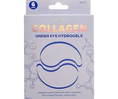 Celavi Collagen 6 Pair Under Eye Hydrogels Set Cheap