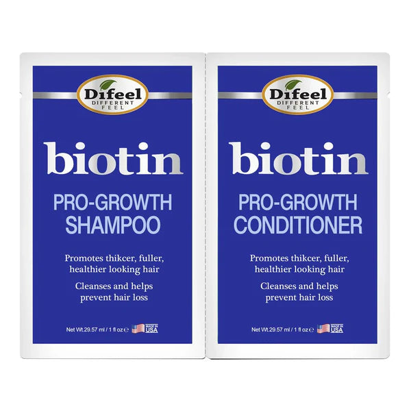 Difeel Pro-Growth With Biotin Shampoo & Conditioner Combo Packet Cheap