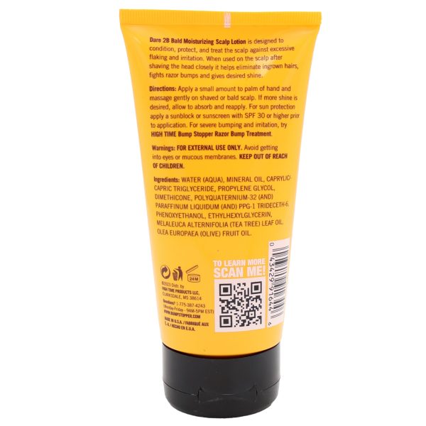 High Time Dare To Be Bald Moisturizing Lotion 4.75 oz Online