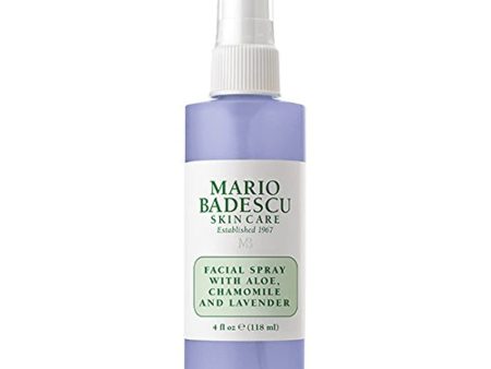 Facial Spray With Aloe, Chamomile and Lavender 6 oz Purple For Cheap