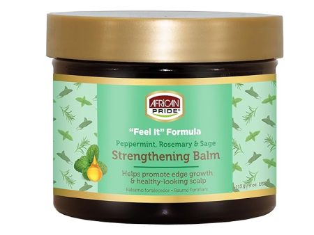 African Pride Peppermint Rosemary Sage Balm 4 oz For Cheap