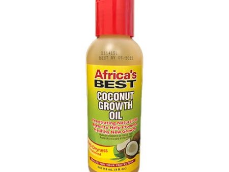 Africa s Best Coconut Growth Oil 4 oz Sale