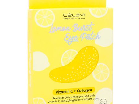 Celavi Lemon Burst Eye Patches Vitamin C + Collagen Online now