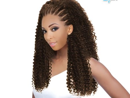 Cleopatra French Jerry Curl Bulk 18  Remy Hair Online Hot Sale