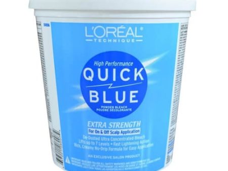 L Oreal Technique High Performance Quick Blue Powder Bleach 1 LB For Sale