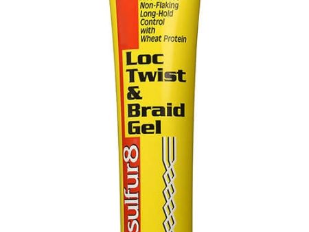 Sulfur8 Loc Twist and Braid Gel 6 oz For Cheap