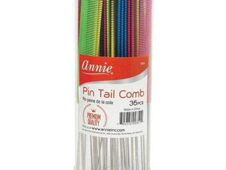 Annie Pin Tail Comb Assorted Colors #351 - 1 single Supply