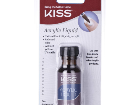 Kiss Professional Acrylic Liquid .5 oz BK126 Hot on Sale