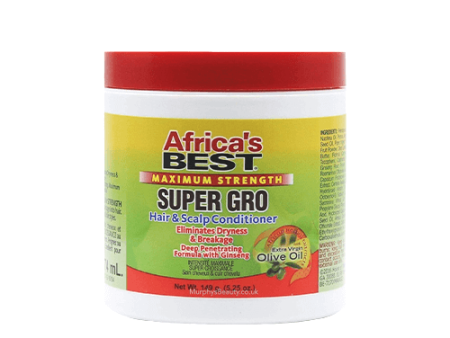 Africa s Best Super Gro Maximum Strength Scalp Conditioner 5.25 oz Fashion