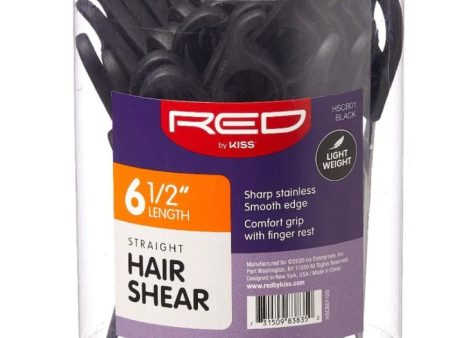 Red Kiss Straight Hair Shear 6.5  - HSCB01 For Sale