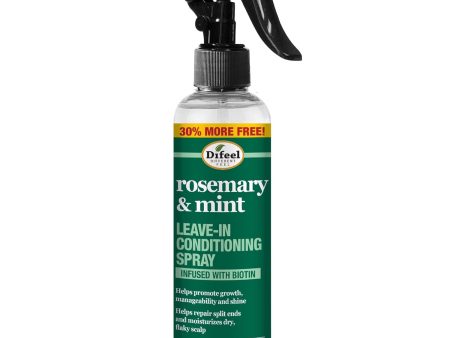 Difeel Rosemary & Mint Leave In Conditioning Spray 8 oz Fashion