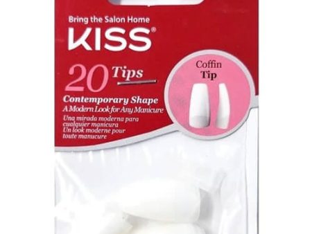 Kiss Coffin Tip Nails 20 Ct Online Hot Sale