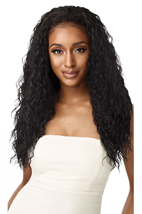 Outre Quick Weave Wet & Wavy Beach Curl 24  Synthetic Half Wig Online now