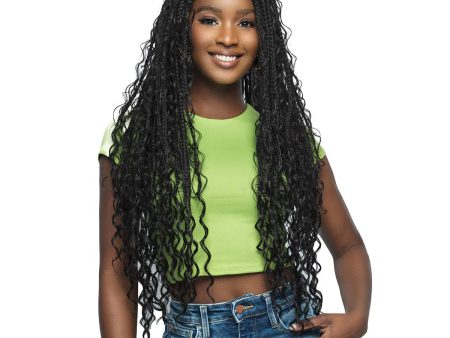 Bobbi Boss Synthetic Glueless HD Braid Full Lace Wig - FLS001 BOHO BOX BRAID 32 Supply