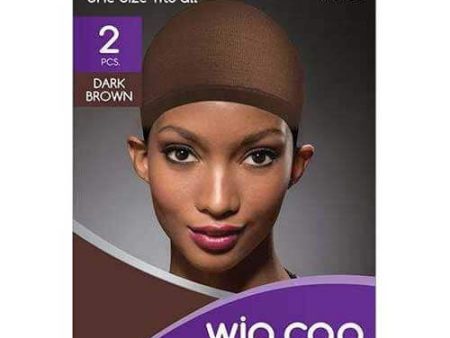 Annie 2 Piece One Size Fits All Wig Cap Dark Brown #4402 Discount