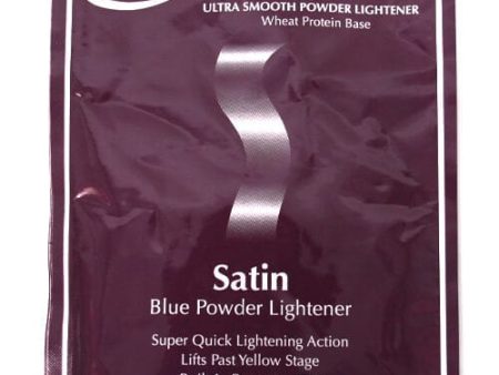 Satin Ultra-Smooth Blue Powder Lightener Packet 1 oz Fashion