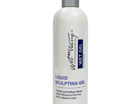 Wet N Wavy Wet Gel Liquid Sculpting Gel 12 oz Supply