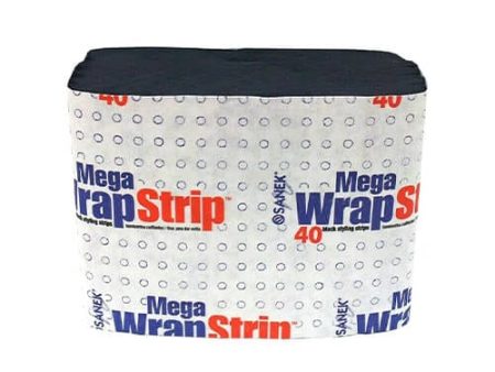 Sanek Mega Wrap Strip Black Styling Strips 40 ct Online Hot Sale