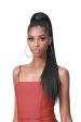 Bobbi Boss Miss Origin Designer Mix Tress Up Yaky Straight 28” Human Hair Blend Ponytail MOD010 Online now