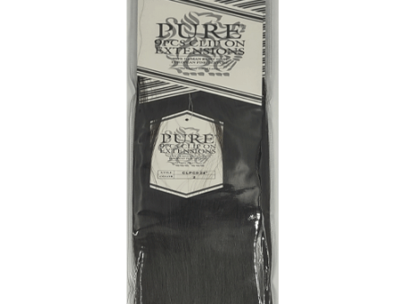 Hair Couture Pure 9PC Straight 24  Clip In Extensions Hot on Sale