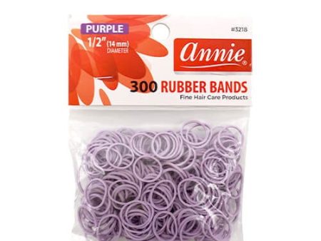 Annie #3218 Rubber Bands Purple 1 2  300 ct Sale