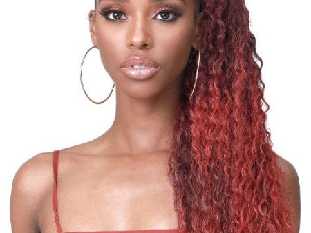 Bobbi Boss Miss Origin Designer Mix Tress Up Brazilian Wave 28″ Ponytail MOD026 For Discount