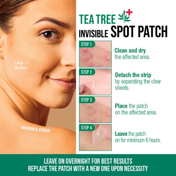 Kiss: Tea Tree Invisible Spot Patch Large TT05 For Sale