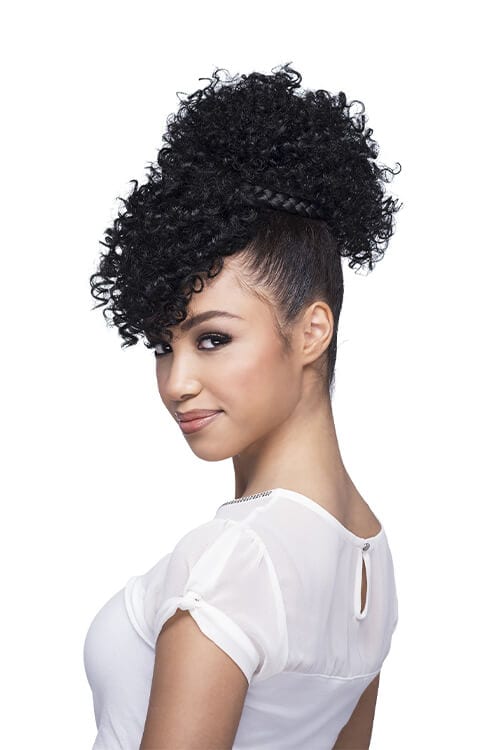 Vivica A Fox BPB-Pop Bang N Bun Synthetic Ponytail Supply