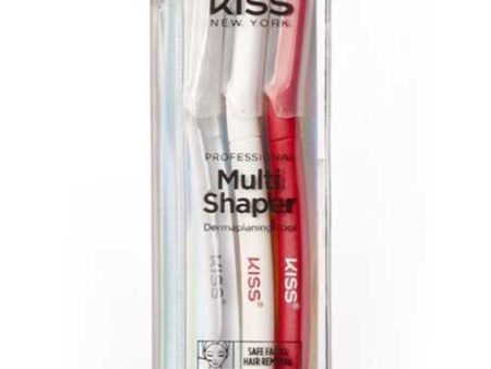 Kiss New York Professional Multi Shaper Dermaplaning Tool 3-Pack RBT03 Online