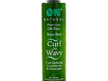 Organic Natural Curl N Wavy Curl Defining Conditioner and Detangler Avocado 8 oz Fashion