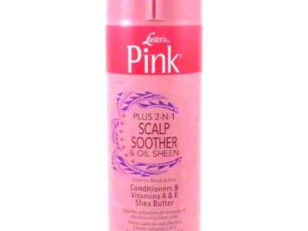 Luster s Pink Plus 2-N-1 Scalp Soother and Oil Sheen Spray 11.5 oz Fashion